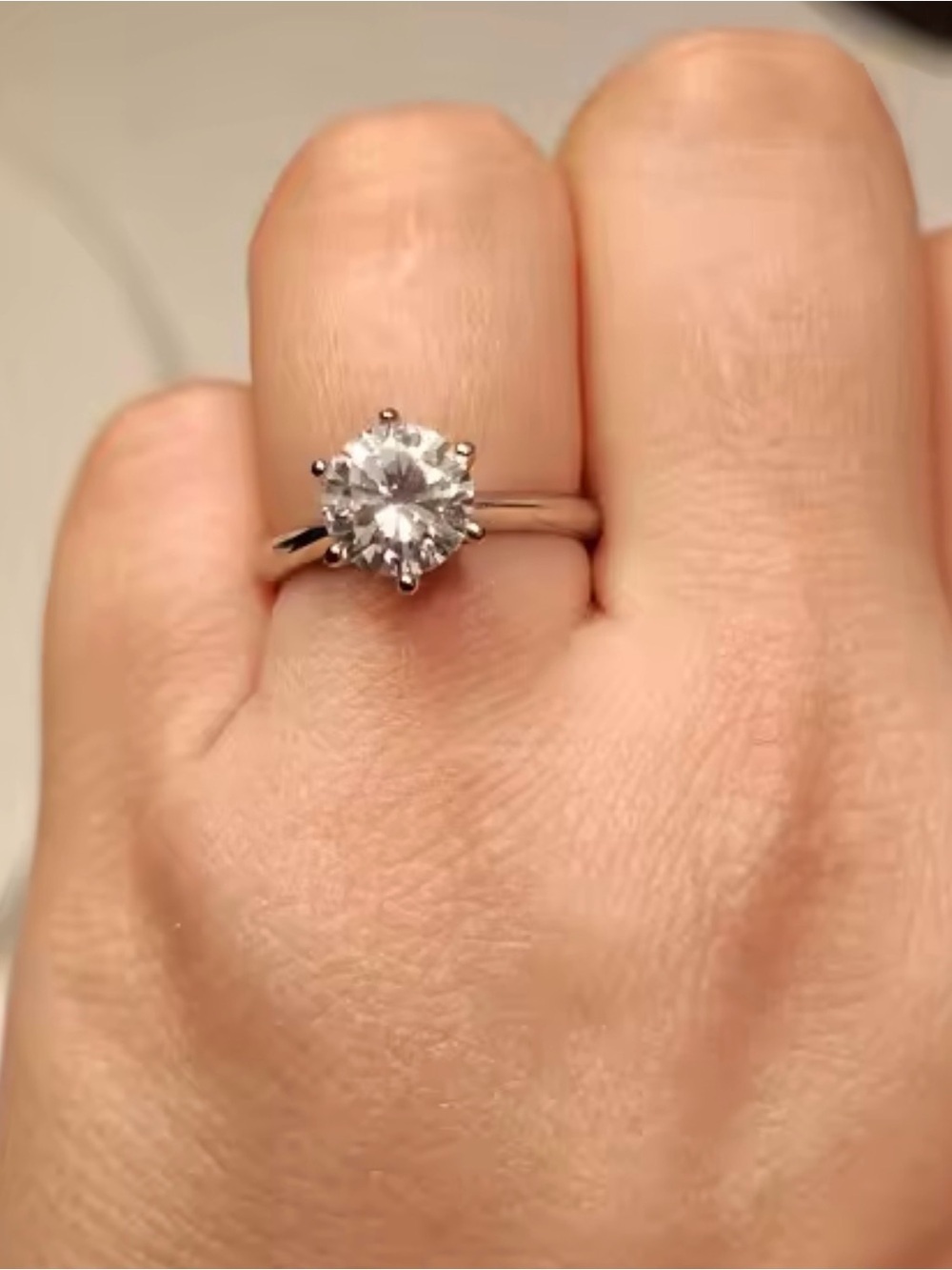 New Ring! Sterling Silver Pink Cubic Zirconia Ring Size: 7; 7.5; 8 available - Picture 15 of 16